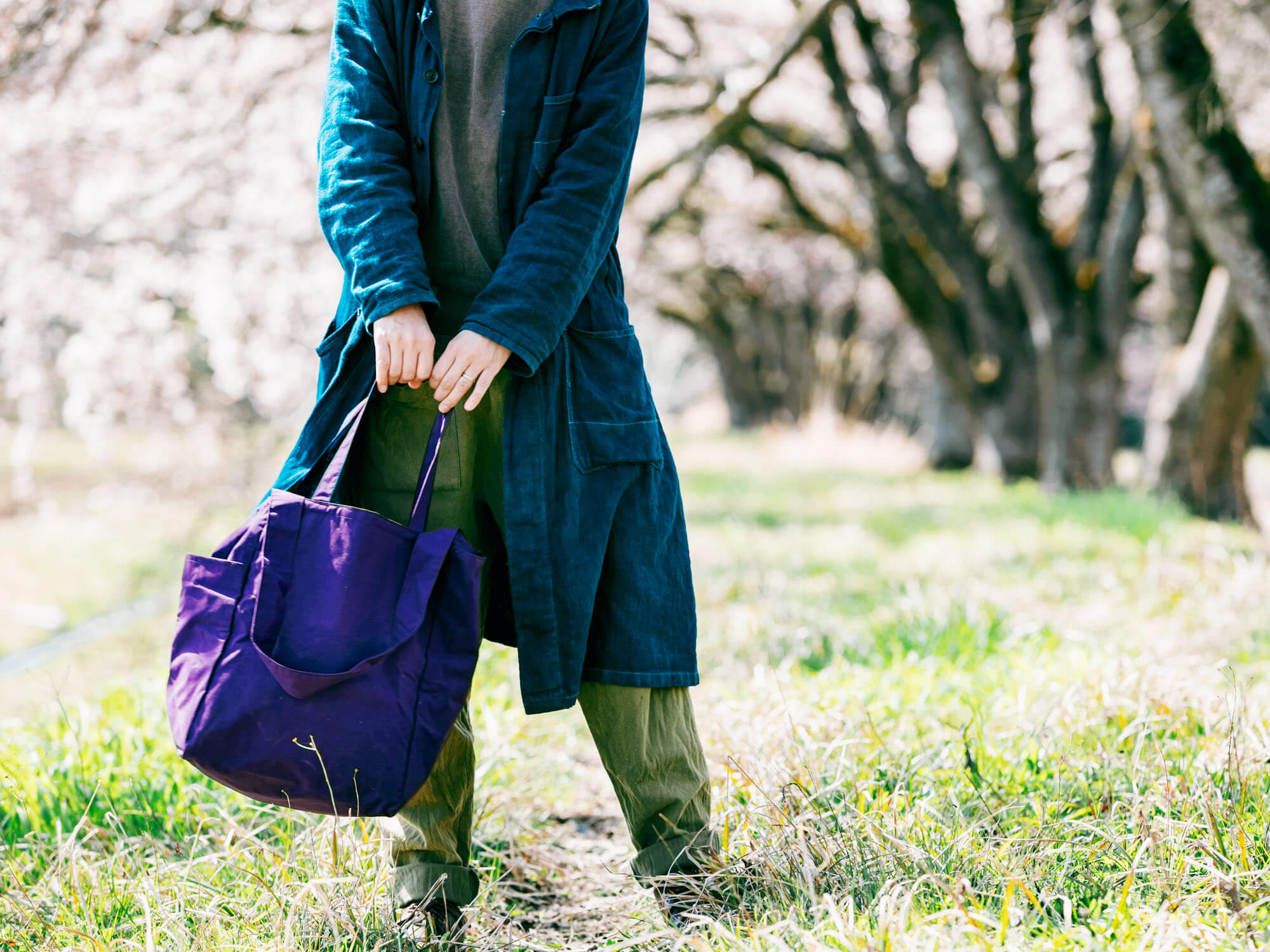 NIZYU KANOの1つで3役をこなす3wayトートバッグ | 日用品と雑貨の店 伝所鳩