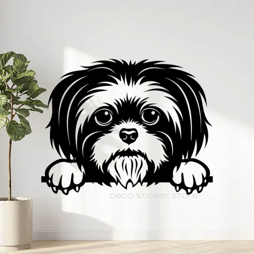 Shih Tzu Dog Sticker – Déco Sticker Store