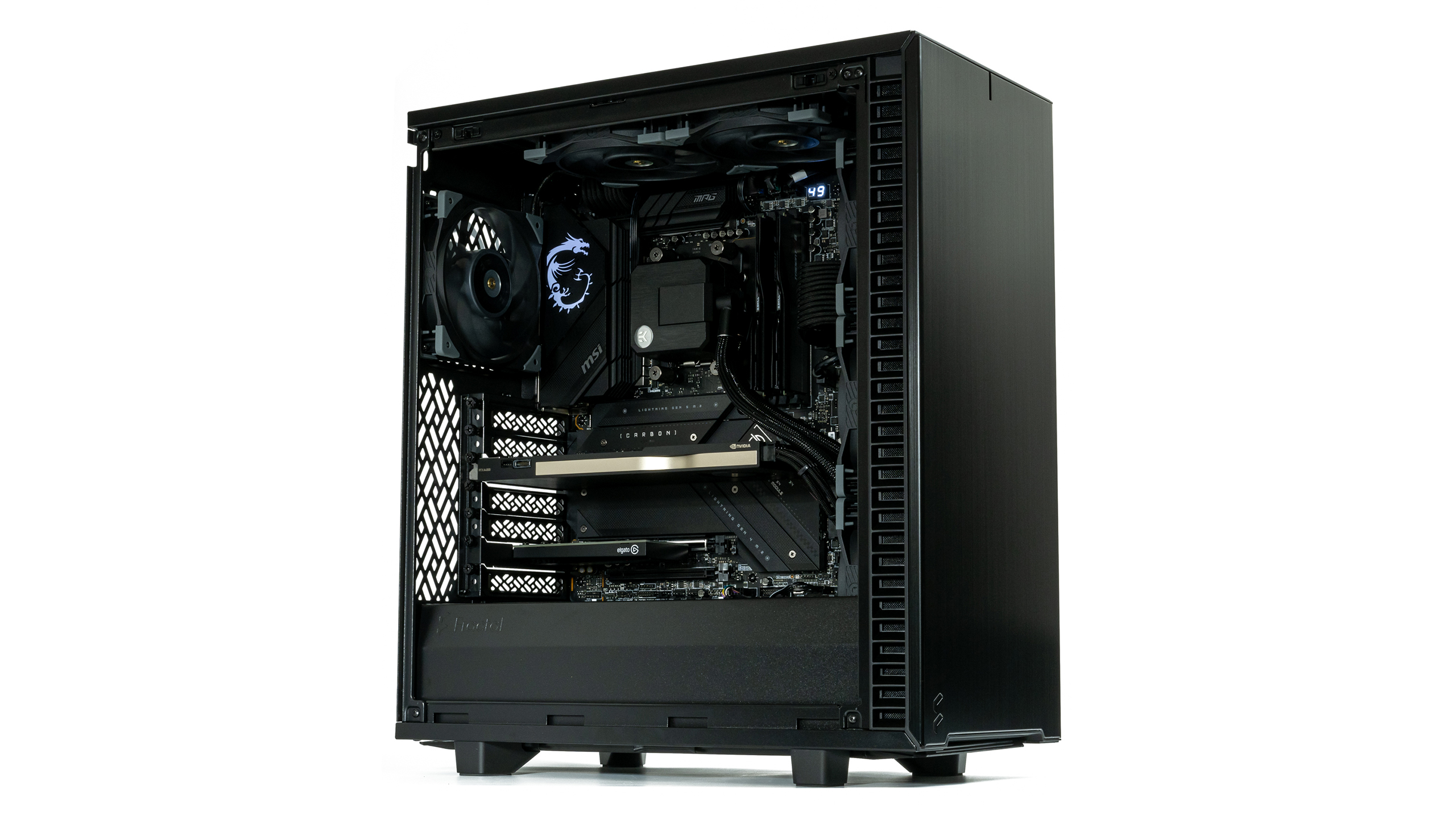 光らないパーツだけで自作PCを組んでみたら想像以上にカッコよかった