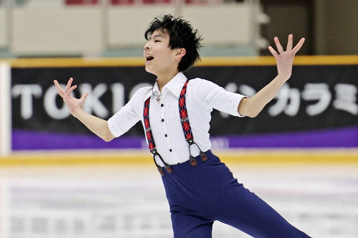 15歳で4回転ジャンプ2種類習得 フィギュア男子のホープ西野太翔