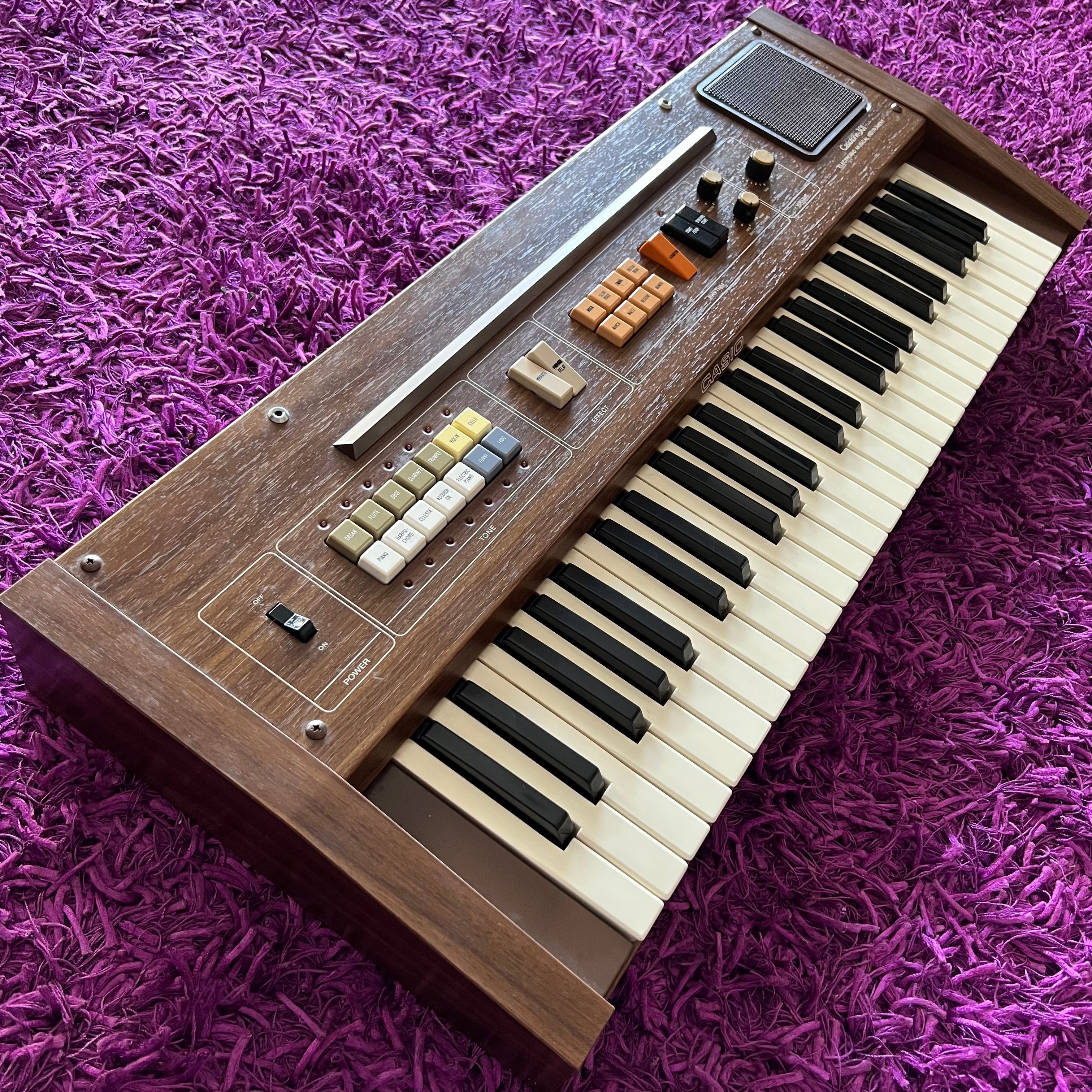 Casio Casiotone 301 Analog Synthesizer w/ Drum Machine – Deep Tone