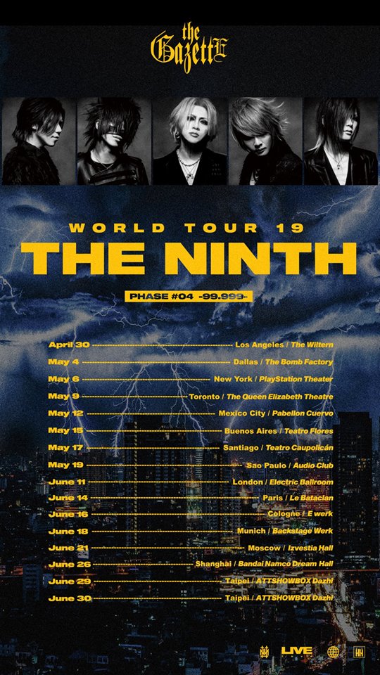 Tour In Review: LIVE TOUR18-19 THE NINTH – Defective Tragedy