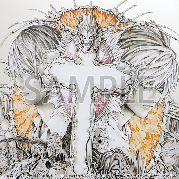 受注商品】パブミラー／A | DEATH NOTE EXHIBITION-Revival- | 原画展