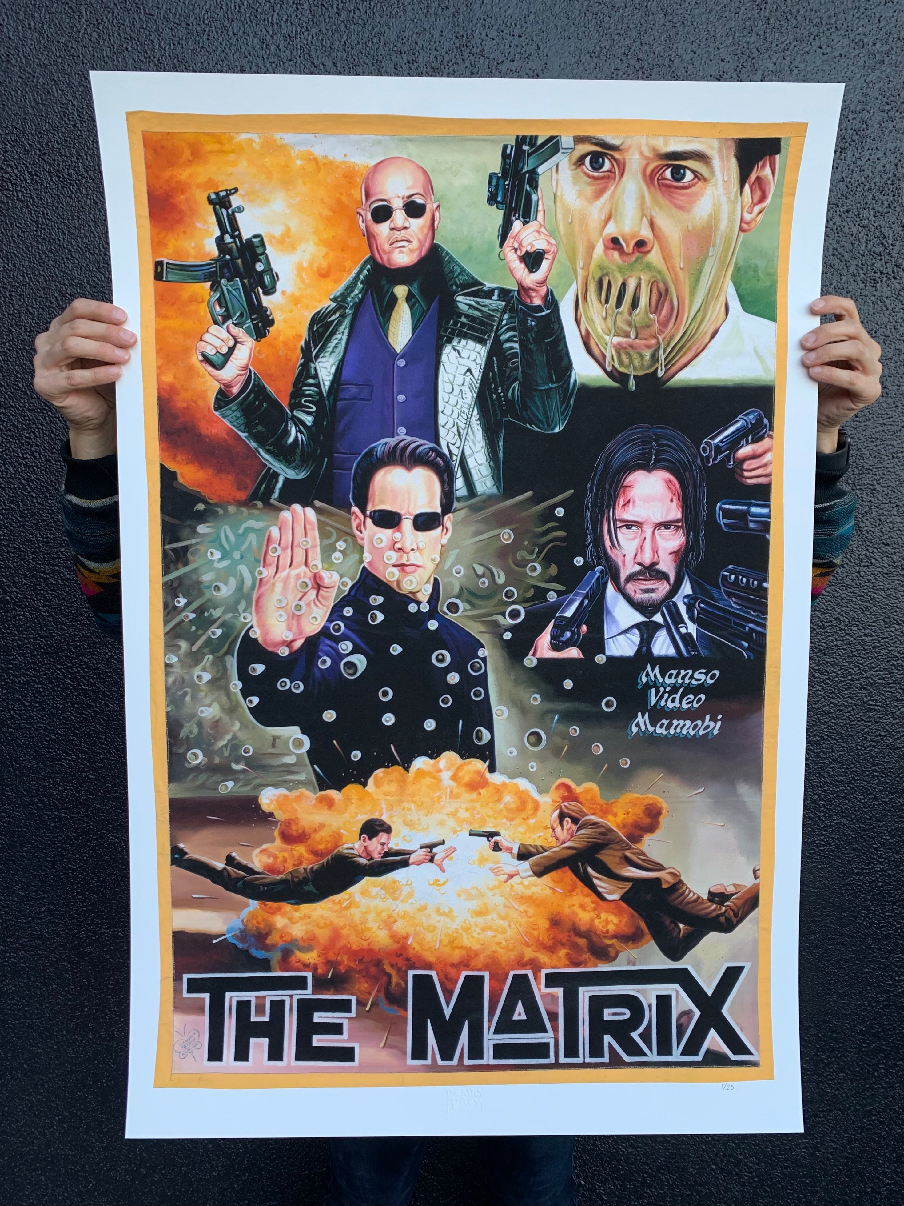 The Matrix - Limited Edition Archival Giclée Print from Static