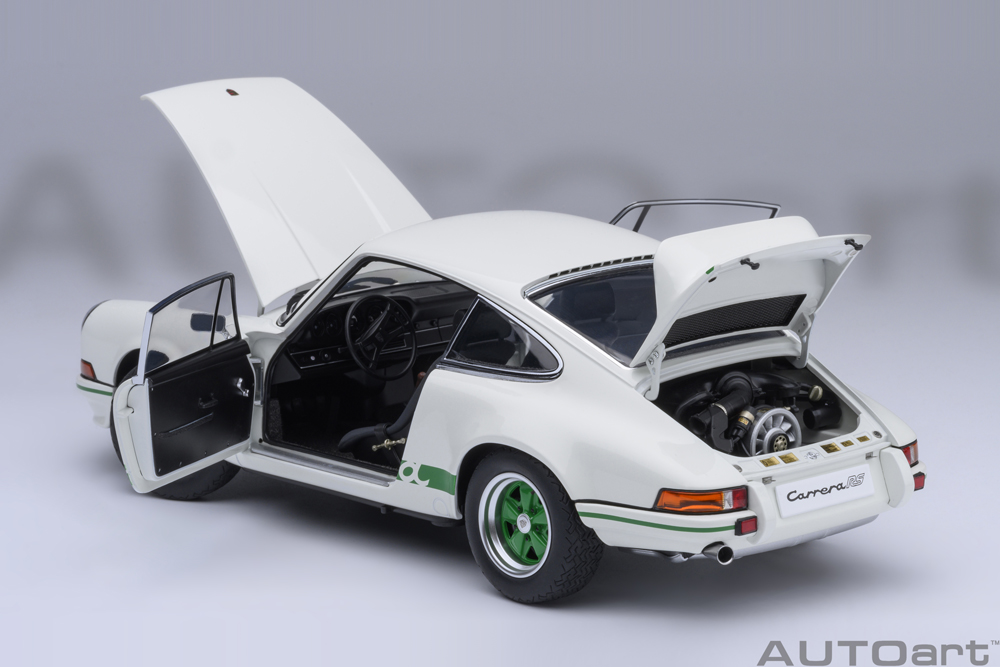 オートアート 1/18 ポルシェ 911 カレラ 2.7 RS グリーンストライプ