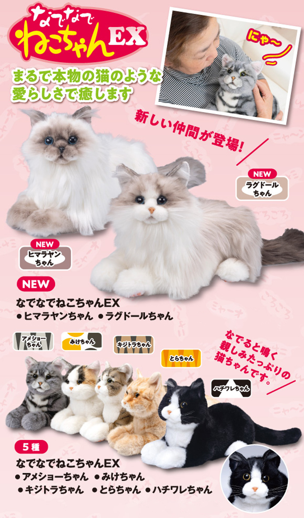なでなでねこちゃんEX とらちゃん | デアゴスティーニ公式