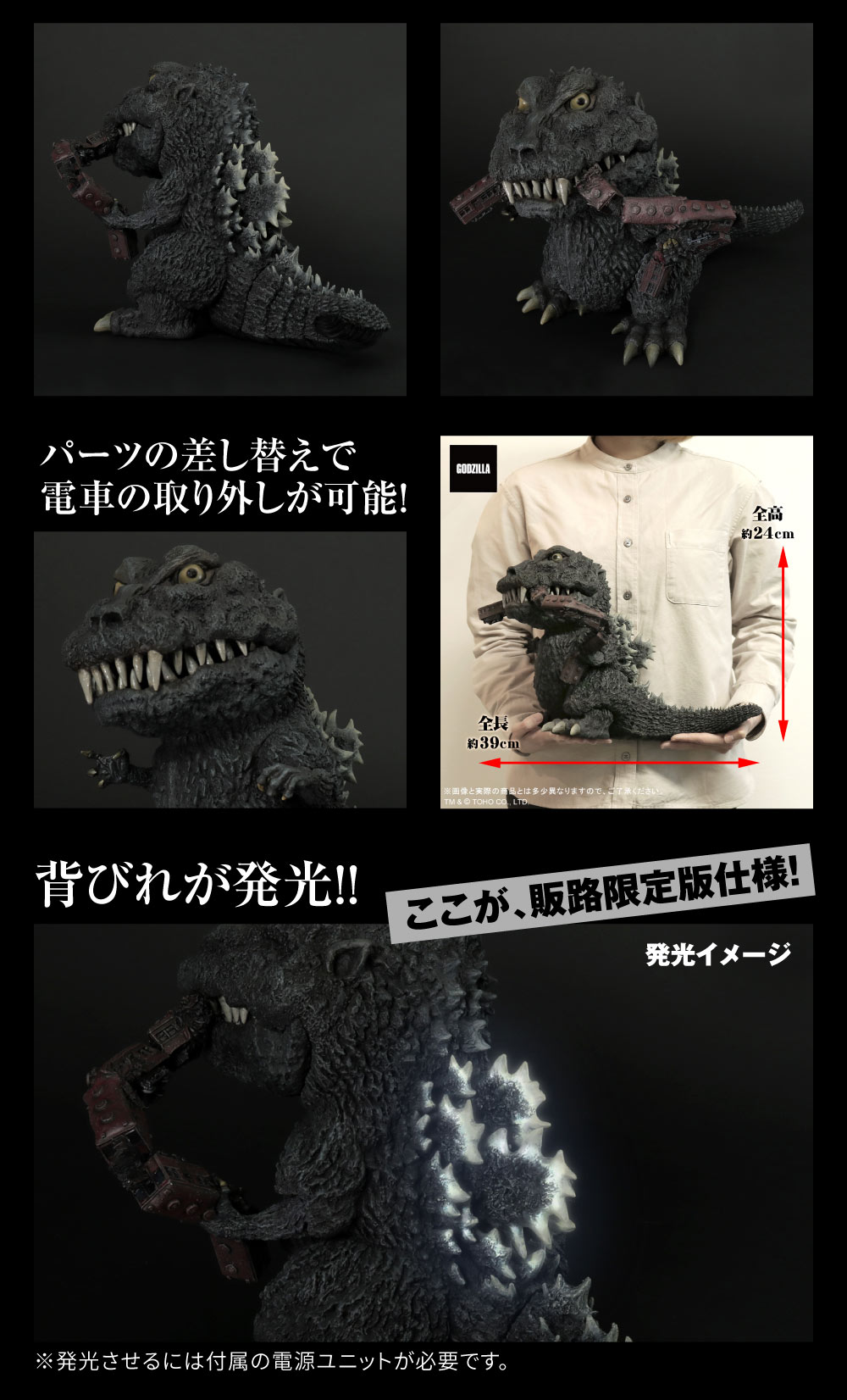 ギガンティックシリーズ×デフォリアル ゴジラ (1954