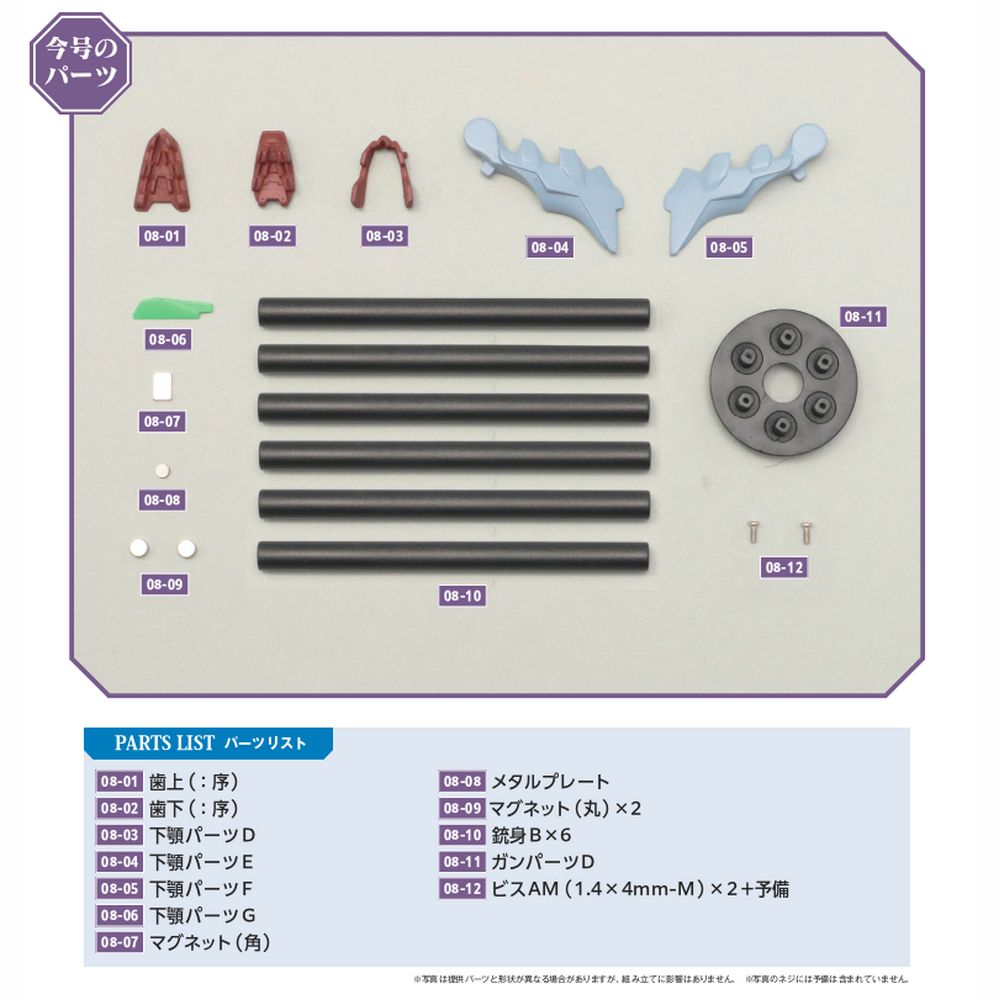エヴァンゲリオン初号機をつくる 8号パーツセット | デアゴスティーニ公式