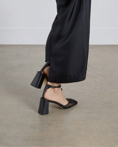 Felice Pump, Black Mesh | Dear Frances