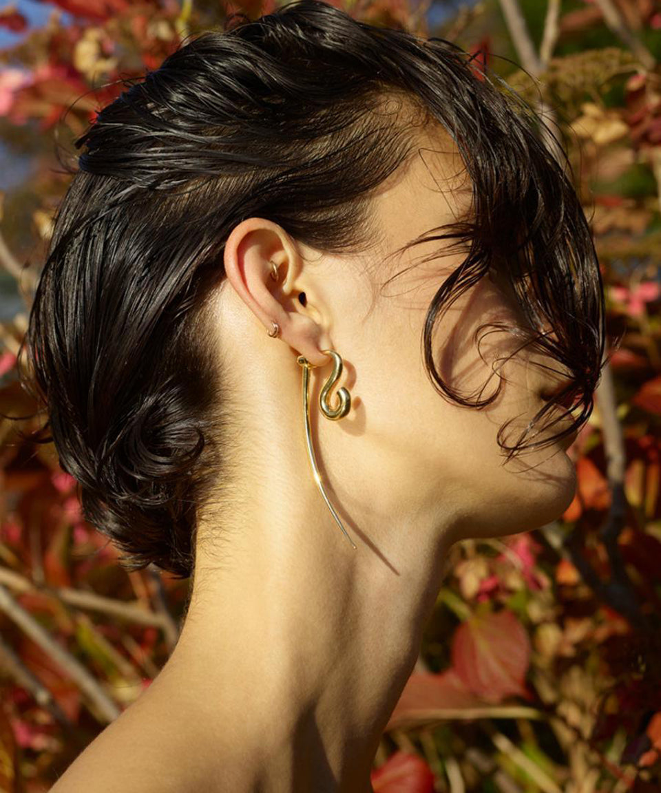 Charlotte Chesnais/シャルロット・シェネ Hook XL earring(0.5pair