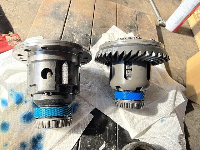 当社デモカー インプレッサWRX STI GDB クスコフロントLSD組み込み作業