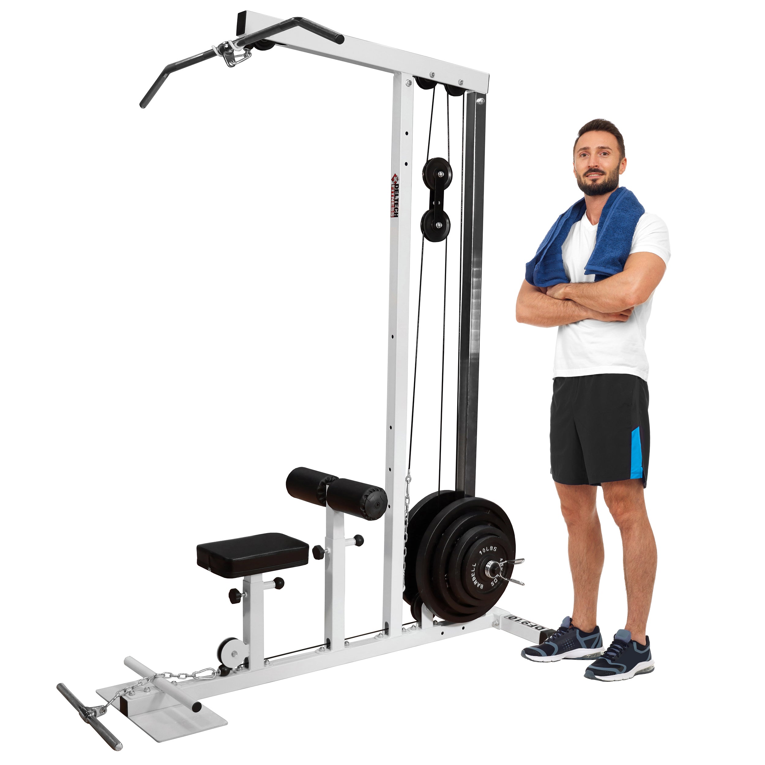 Lat/Row Machine (DF910) – Deltech Fitness