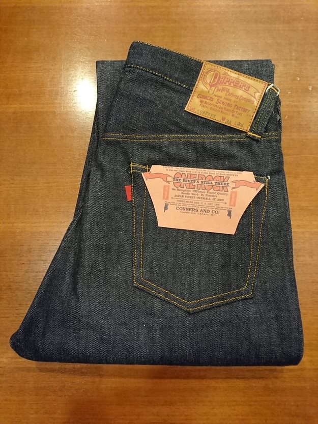 ワンピースオブロック×ダッパーズ ジーンズ 409ZXXX Lot