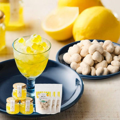 送料無料】瀬戸内レモンジュエリー&瀬戸内レモンカシューセット(各3個