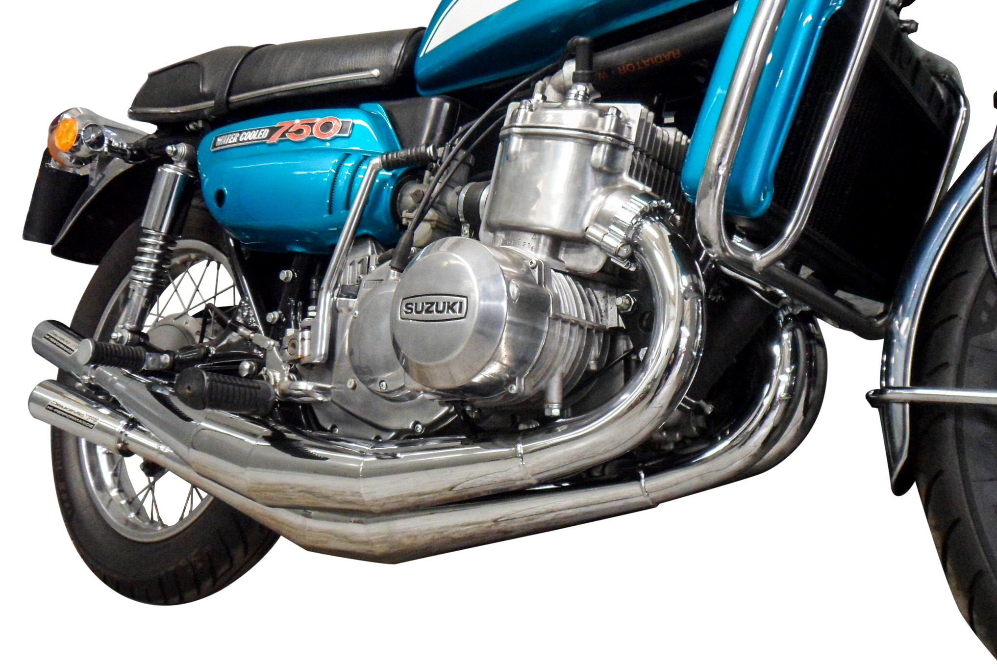 DELKEVIC 4本フルエキゾーストマフラーシステム サイレンサー