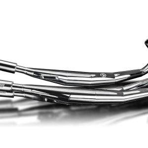 DELKEVIC 4本フルエキゾーストマフラーシステム レプリカ サイレンサー