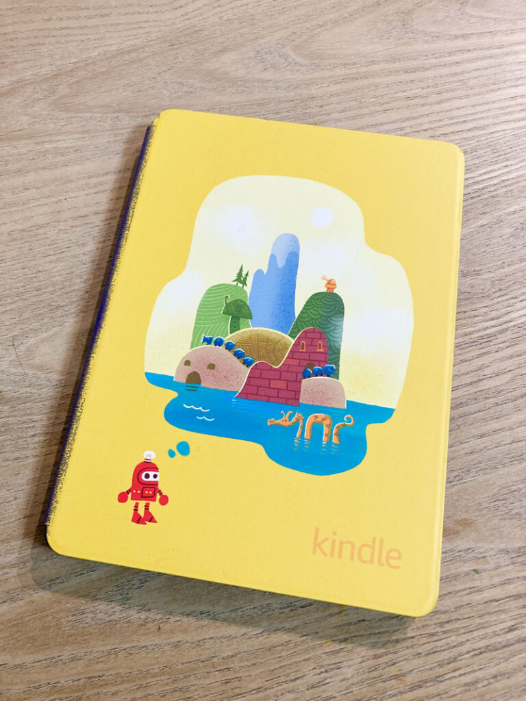 米国版 Kindle Paperwhiteキッズモデル ロボットドリームカバー Amazon