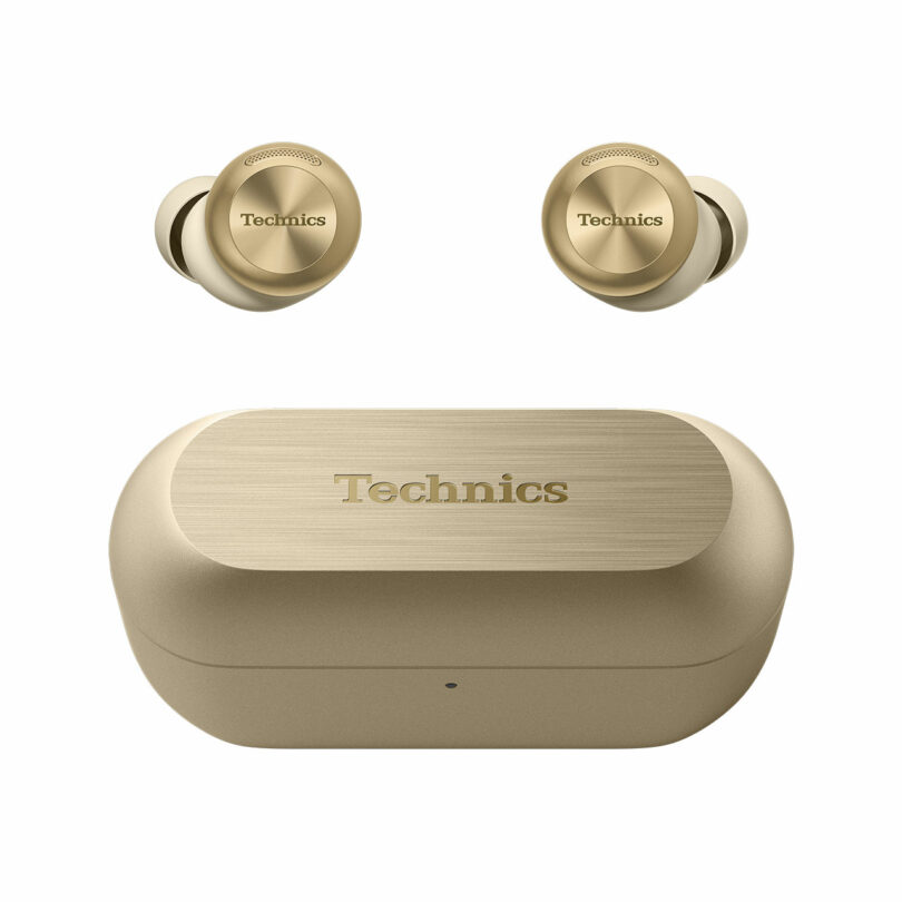 The Technics EAH-AZ100 Earbuds Now Come in Champagne Gold