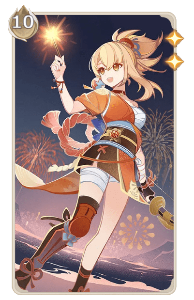 宵宮七聖召喚キャラカード（Wiki）【原神】（げんしん）｜プルデザイン