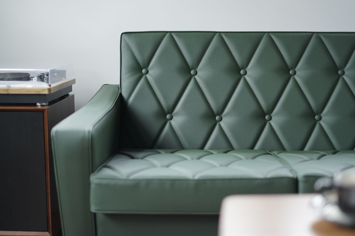 ショップリミテッド》カリモク60 ロビーチェア・オットマン オールド