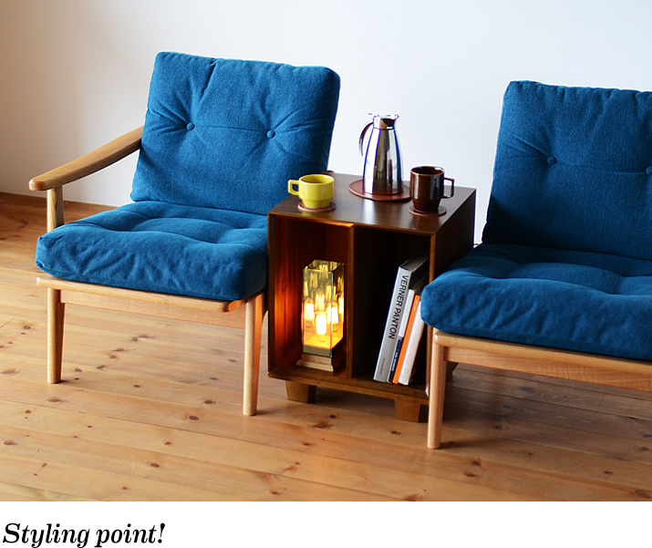 マルニ60 フレームチェア ハイバック 1シーター・両肘 ウォルナット