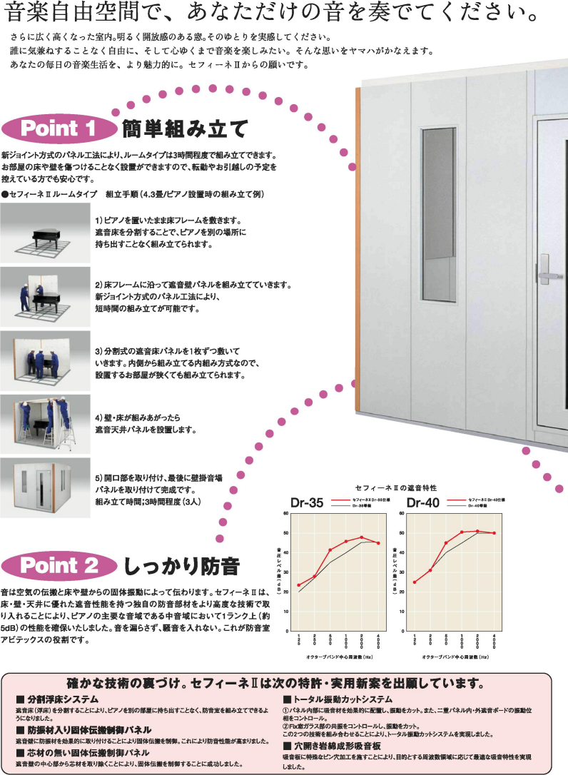 アビテックスカタログ セフィーネII AMCシリーズ（初期型 2007年～2010