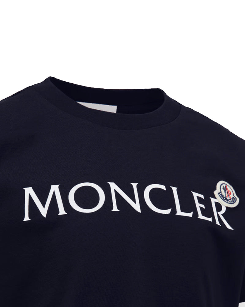 Moncler Kids Enfant Navy T-Shirt