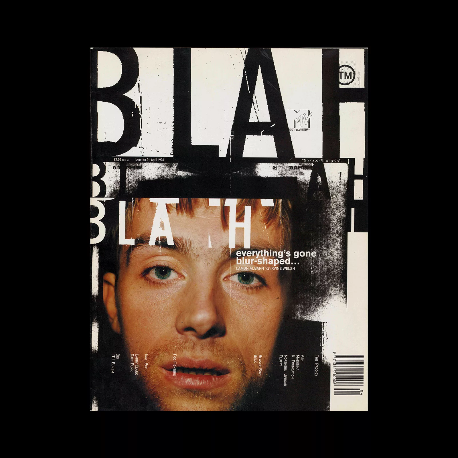 Blah Blah Blah, #1, April 1996 - Design Reviewed