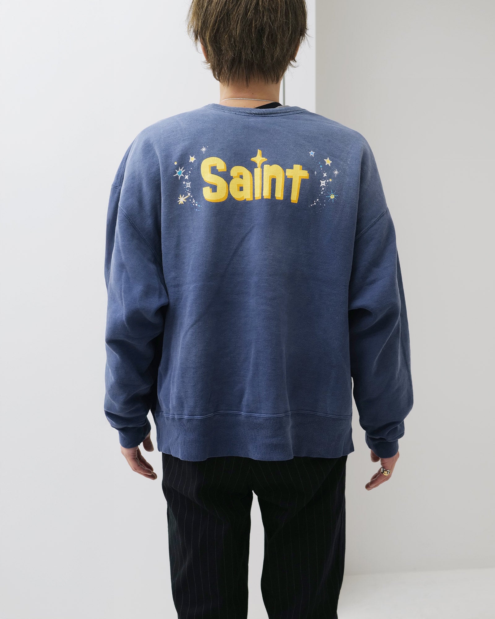 SAINT M×××××× (セントマイケル) SS26 DSN_CRW NK SWT/TINKER BELL