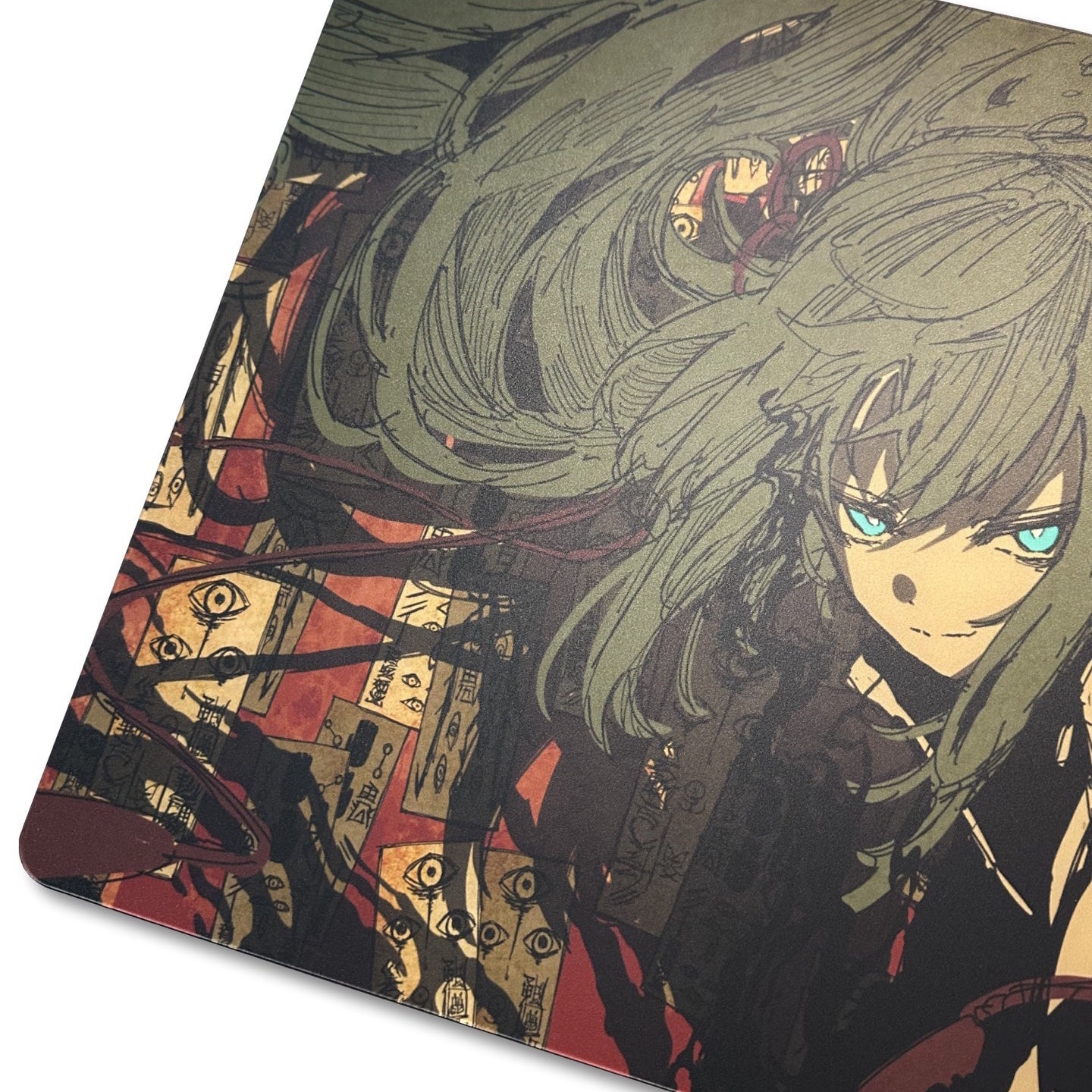 AbyssGaming ガラス製ゲーミングマウスパッド Abyss × WaShiYa [ひすい]