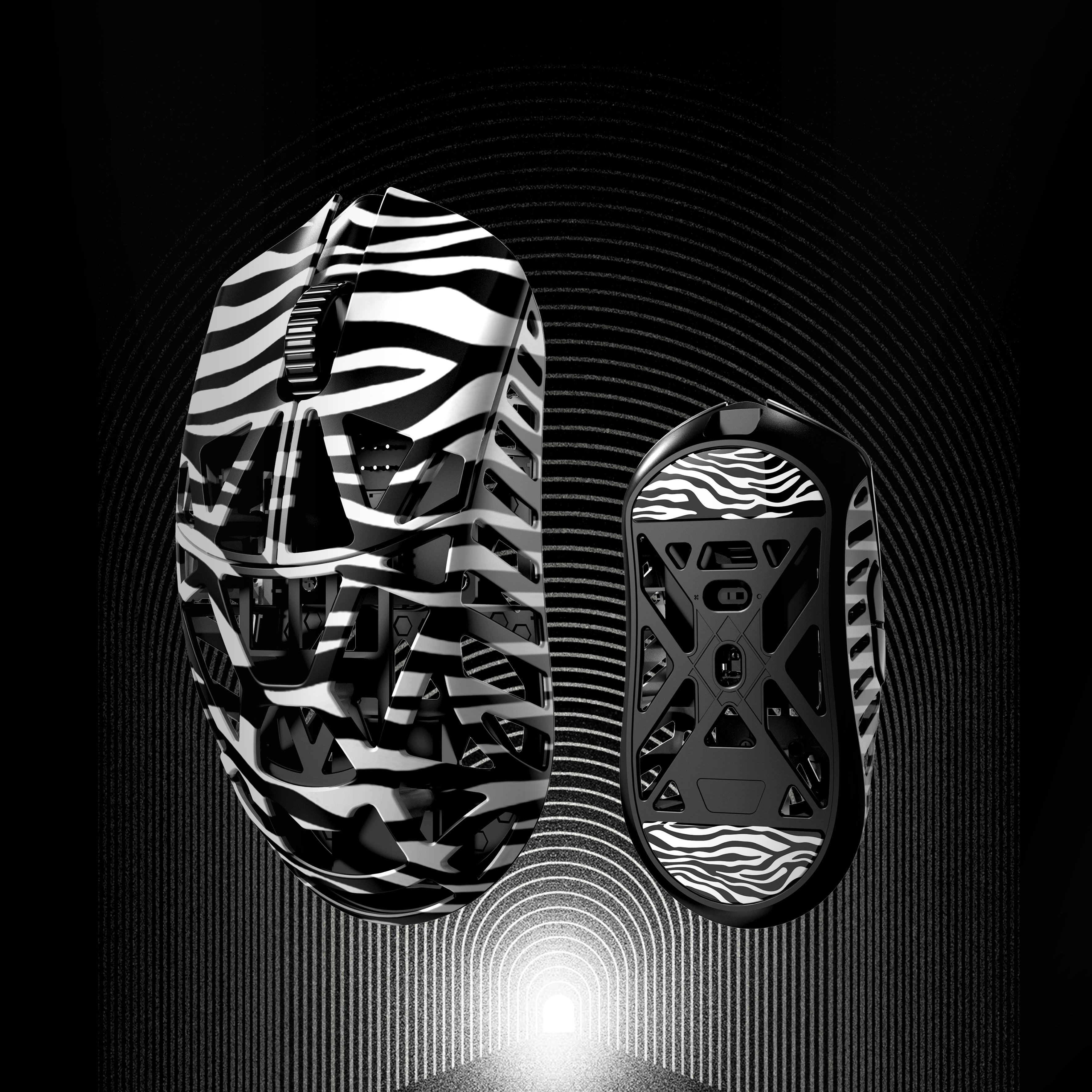 BEAST X ワイヤレスゲーミングマウス ZEBRA(数量限定）