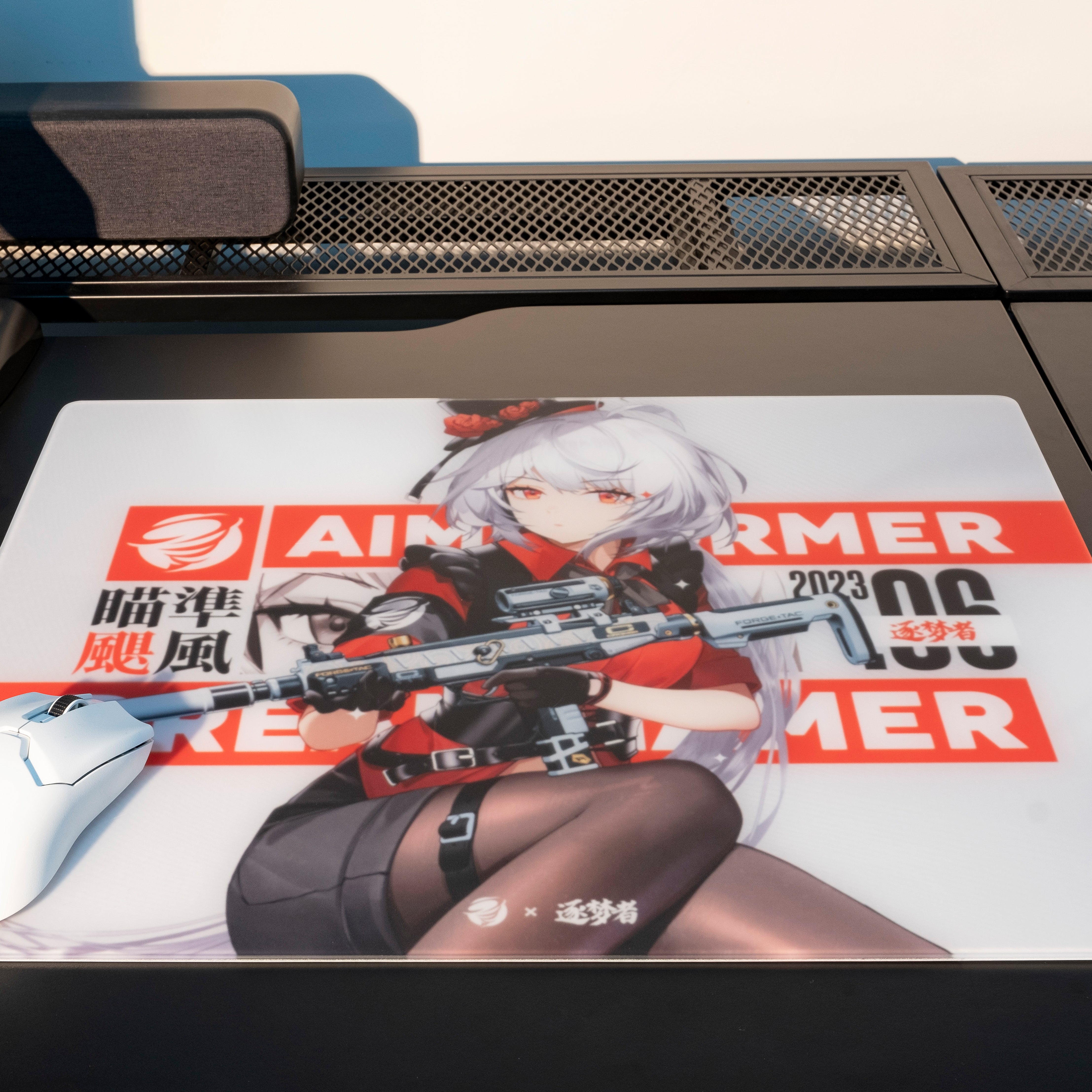 Dream Gamer 浮 コントロール型 ガラスマウスパッド