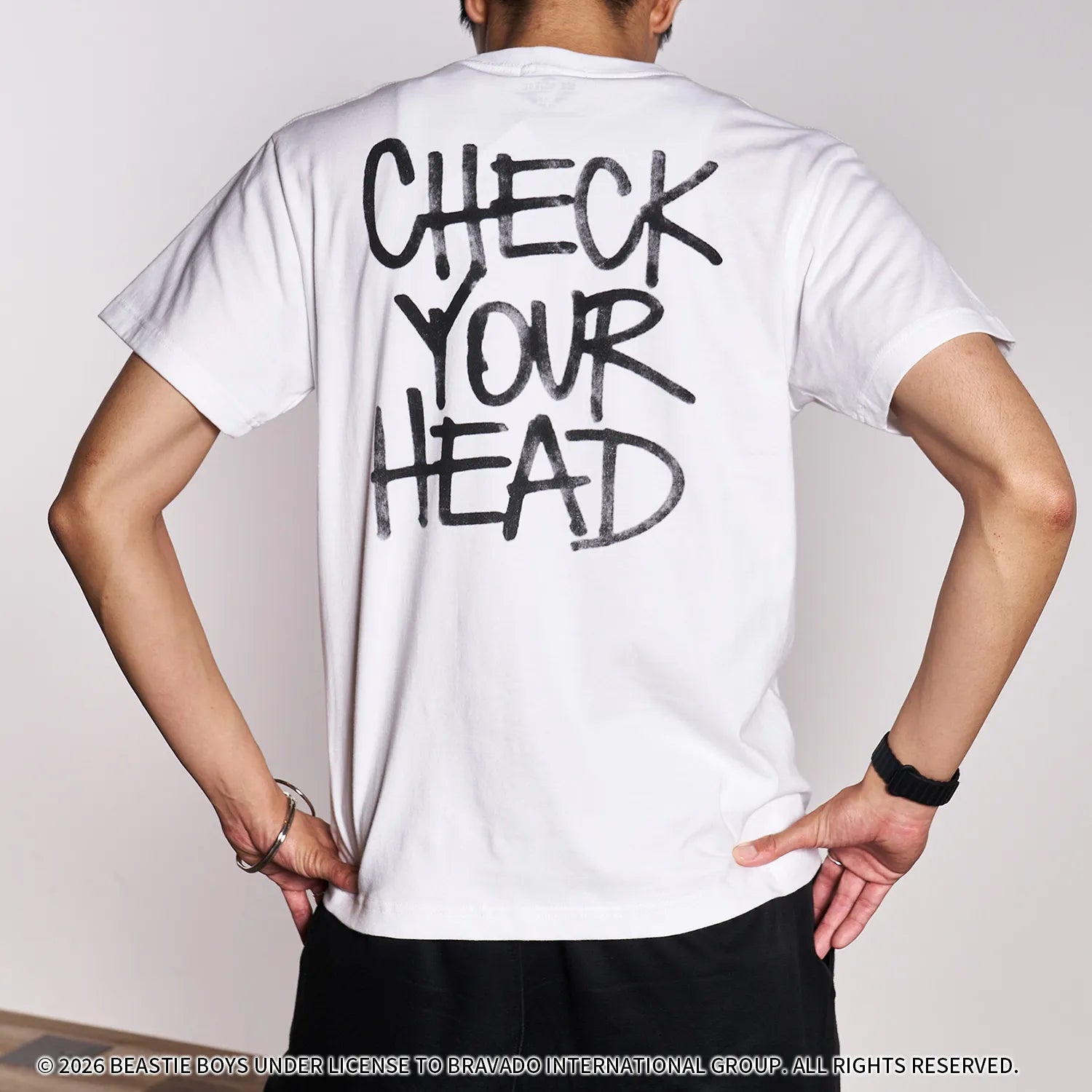 ビースティ・ボーイズ(BEASTIE BOYS)CHECK YOUR HEAD Tシャツ (バック