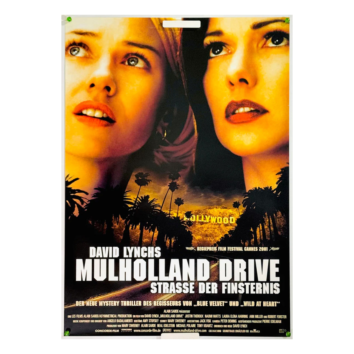 映画『マルホランド・ドライブ』 公式 ポスター ドイツ版 | WOWOW百貨店