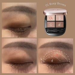 スキンシャドウ デザイニング パレット(01 Rosy Brown):コスメデコルテ