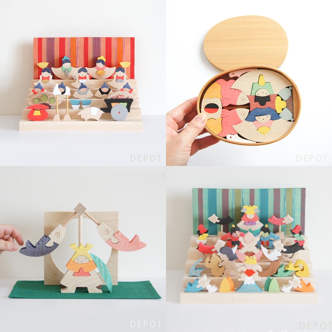 小黒三郎「組み木のひな人形・五月人形展」 | ギフト雑貨・木の