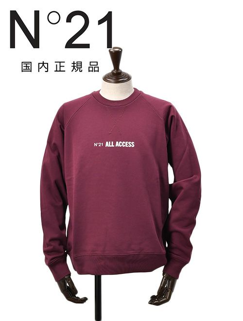 ヌメロ ヴェントゥーノ N°21 長袖トレーナー メンズ スウェットシャツ