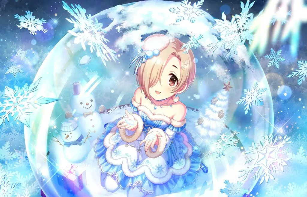 デレステ】クリスマス限定SSR［ホワイトスノードール］白坂小梅 特技