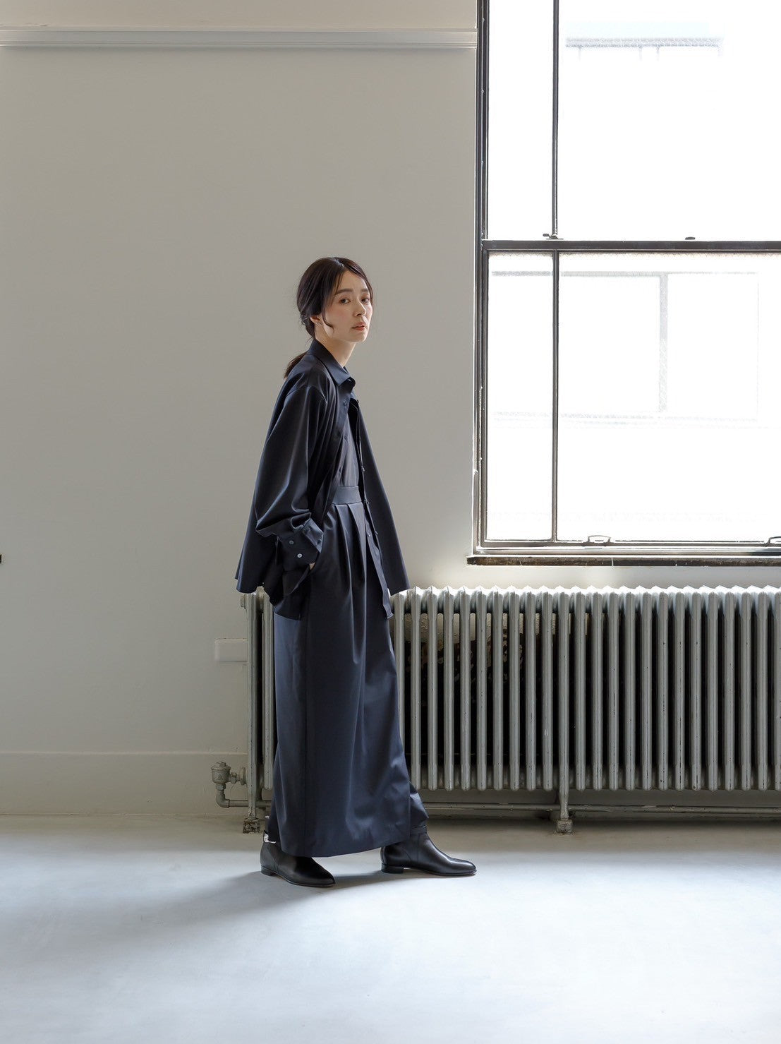 Mariela/double layered shirt jacket – deres.online