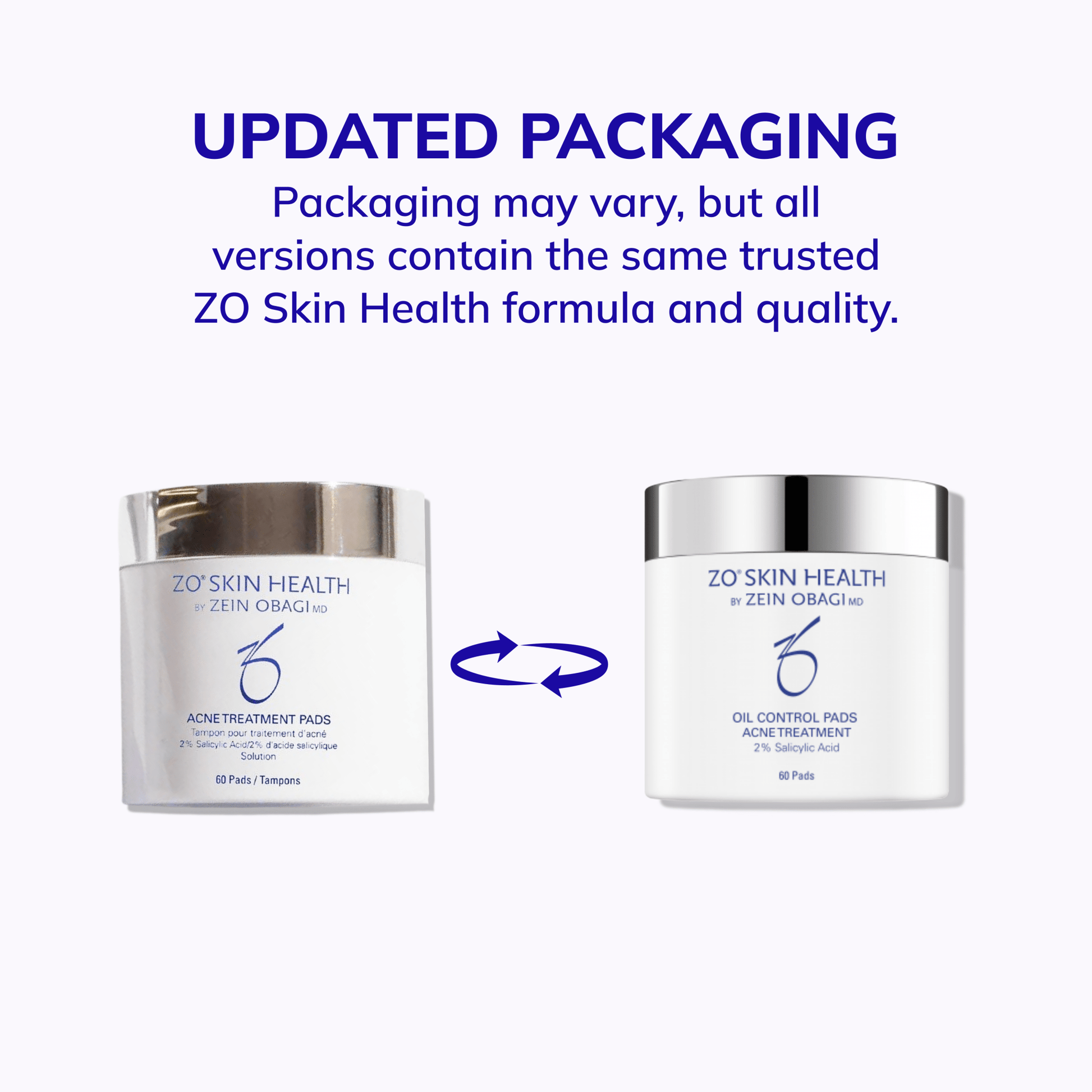 ZO Skin Health Oil Control Pads Acne Treatment – DermStreet