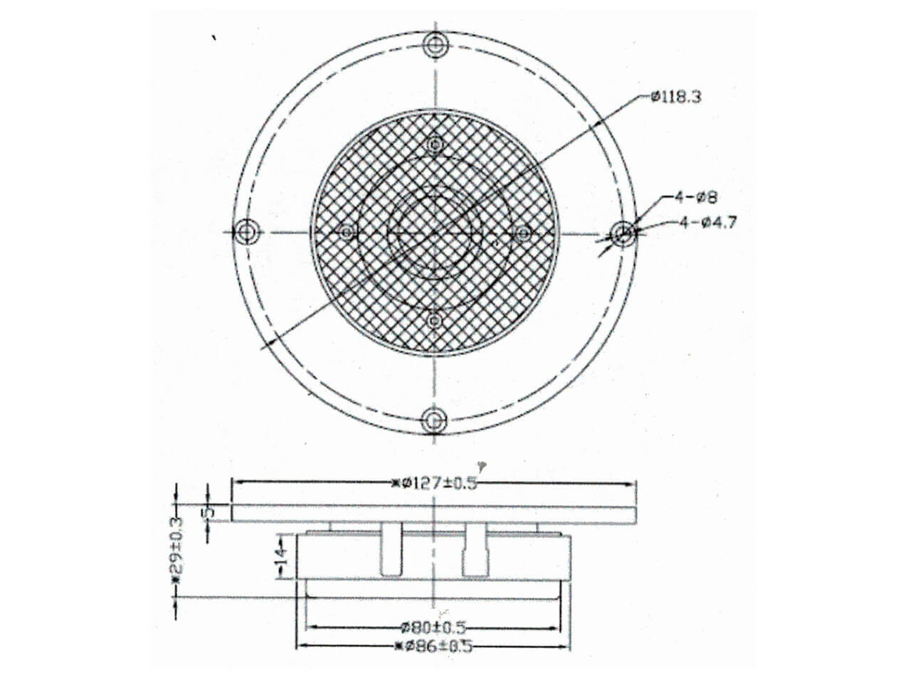 JBL Style 035Ti, 035Tia Titanium Dome Tweeter, L5, L7, L60, L80