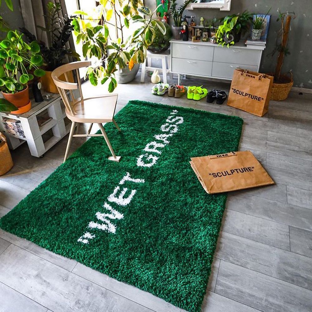 Wet Grass Rug - Virgil Abloh x IKEA