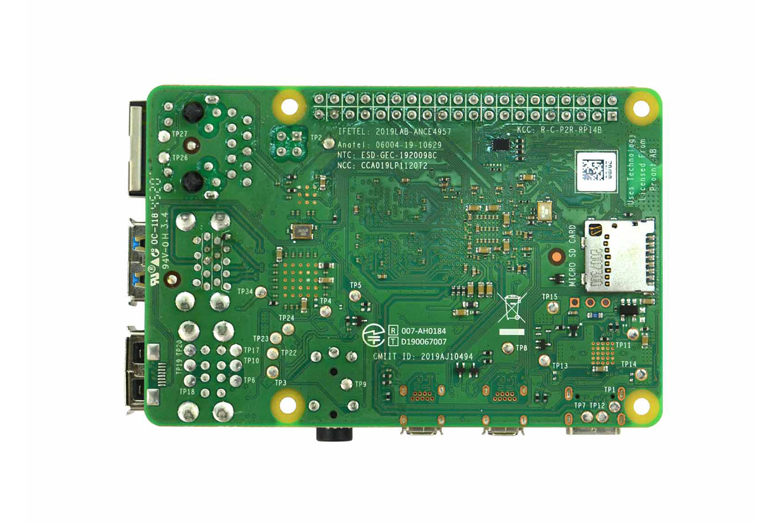 Raspberry Pi Model 4 B/8GB (OKDO Version) - DFRobot