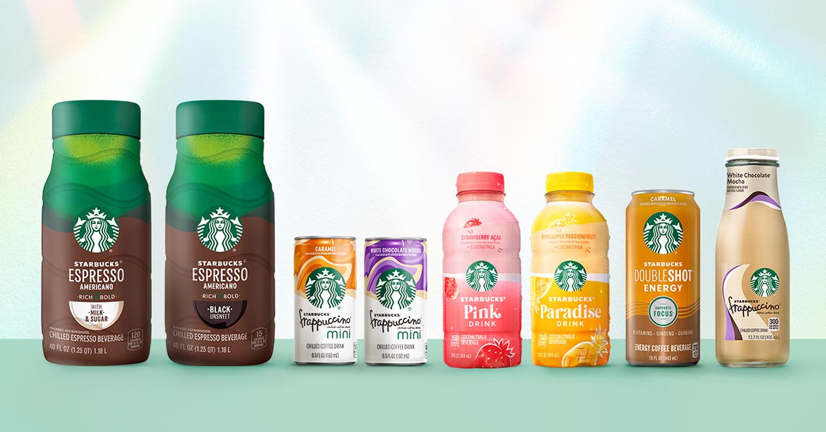 Starbucks Unveils New RTD Lineup: Pink & Paradise, Frappuccino