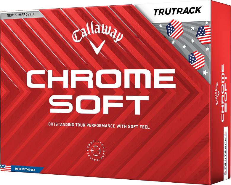 Callaway 2024 Chrome Soft USA TruTrack Golf Balls | Dick's