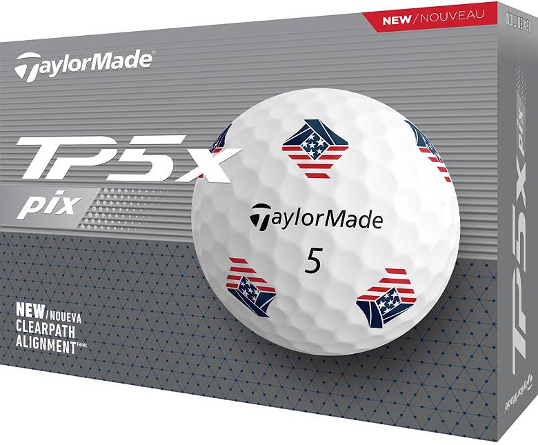 TaylorMade 2024 TP5x pix 3.0 USA Golf Balls | Dick's Sporting Goods