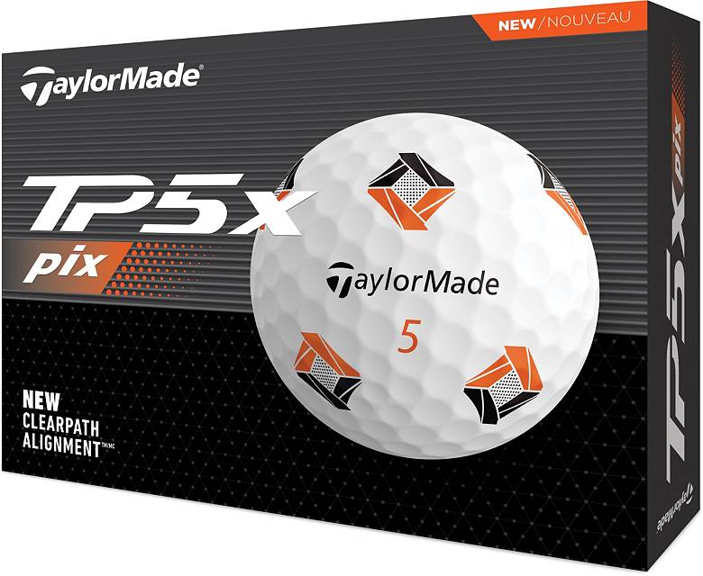 TaylorMade 2024 TP5X pix 3.0 Golf Balls | Dick's Sporting Goods