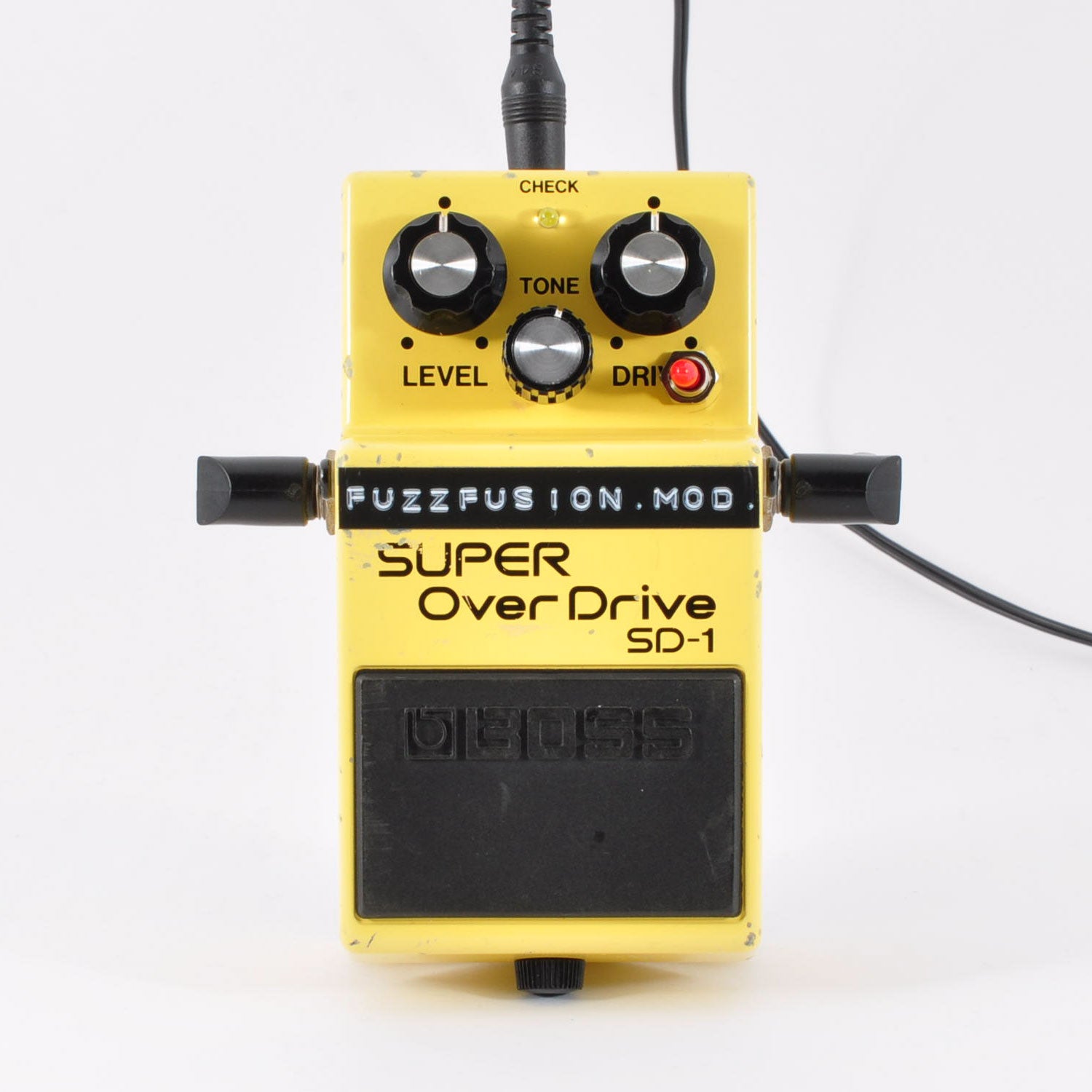 Boss SD-1 Modified FuzzFusion SuperOverdrive Clipping 1N34A&LED3mm