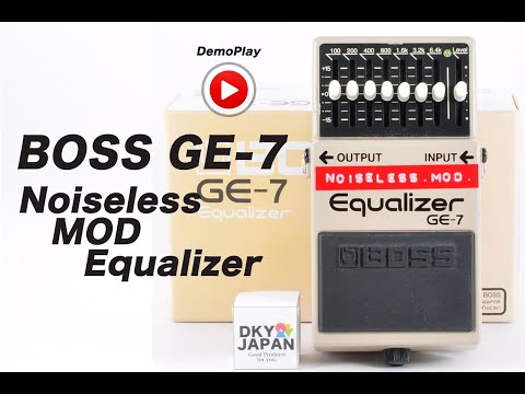 Boss GE-7 Modified Noiseless Equalizer Made in Japan 1988 Guitar