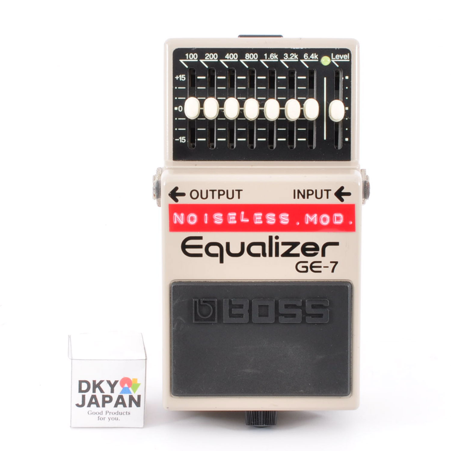 Boss GE-7 Modified Noiseless Made in Taiwan & Modified In Japan